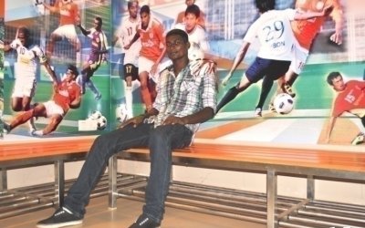 Happy Homecoming for Melroy Fernandes