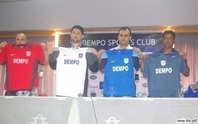 Dempo SC unveil jersey for new Season