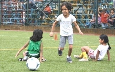 95 kids participate in AIFF Grassroot Festival