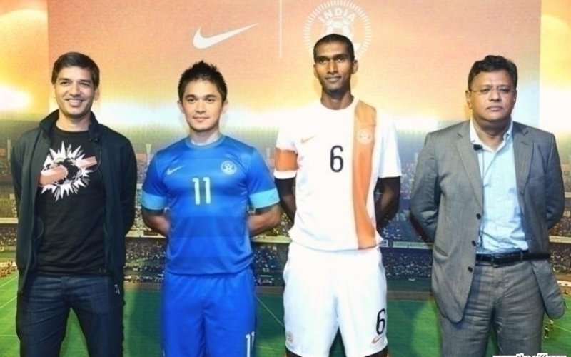 indian football team jersey nike