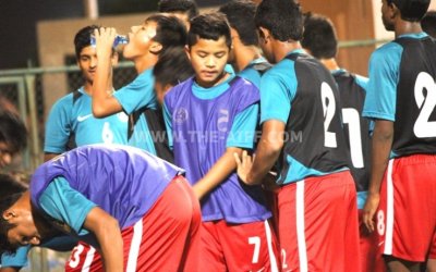 INDIA U-16 BOYS GEAR UP TO CLEAR BHUTAN HURDLE