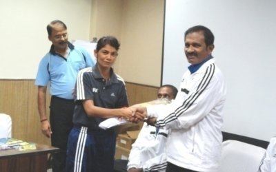 Rebello officiates Final of Chinese National Games