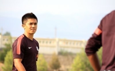 SUNIL CHHETRI IS 2013 AIFF PLAYER OF THE YEAR
