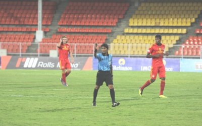 Maria Rebello officiates in first I-League match