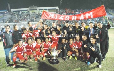 CLINICAL MIZORAM CLINCH 68TH SANTOSH TROPHY IN STYLE