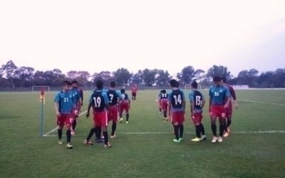 Comprehensive 4-1 victory for Kalyani Academy boys