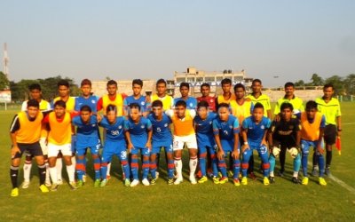 Kalyani Academy boys triumph against Team of I-League Players