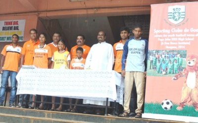 Sporting Clube de Goa adopt Pope John XXIII High School
