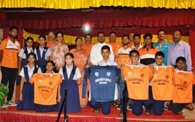 Sporting Clube de Goa adopt Sacred Heart High School