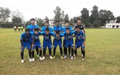 Facile win for AIFF Kalyani U-16 Academy boys