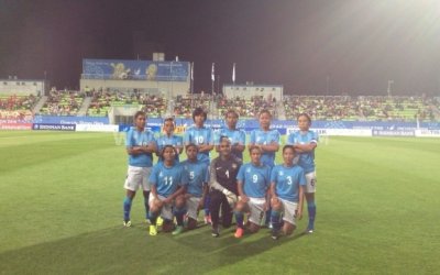 Indian Women go down to Korea Republic