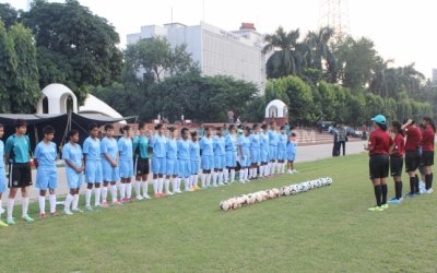 JORDAN TEST FOR UPBEAT INDIAN U-16 GIRLS