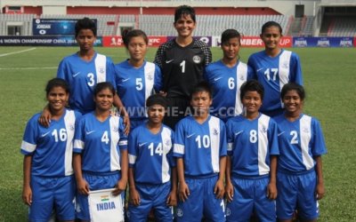 INDIA GIRLS BREEZE PAST JORDAN 6-3