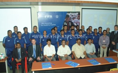 FIFA Workshop for Academy Coaches kickstarts in Goa