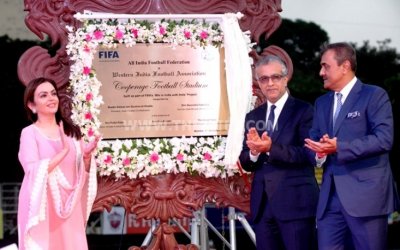 AFC PRESIDENT SHAIKH SALMAN INAUGURATES COOPERAGE STADIUM