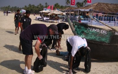 Academy boys undertake Swacch India campaign