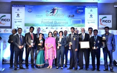 INDIAN FOOTBALL AWARDS PRESENTED AT FICCI HOUSE