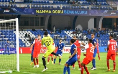 Spectacular Eugeneson rakes in three points for Bengaluru FC