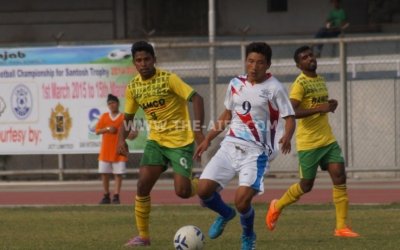 Services enter Finals of Santosh Trophy