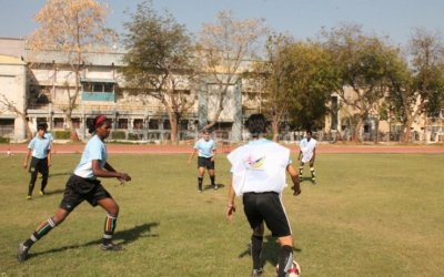 U-14 Girls Coaching Camp in Gandhi Nagar