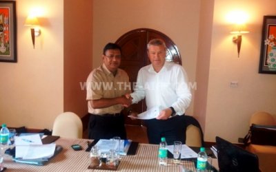 AIFF SIGNS AGREEMENT WITH GERMAN FOOTBALL ASSOCIATION