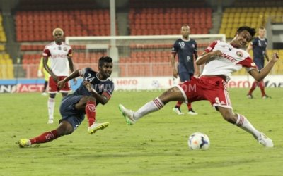 Resolute Lajong hold Bharat FC to a draw