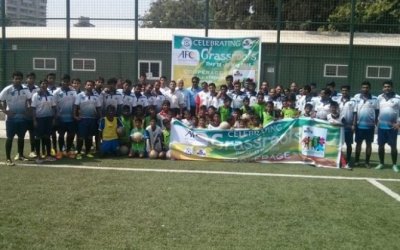 MUMBAI FC CONDUCT SUCCESSFUL GRASSROOTS FESTIVAL WITH CSL & LEADERS COURSE WITH WIFA