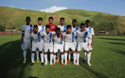 Indian U-14 boys Team goes down fighting against Tajikistan