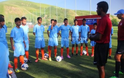 U-14 Boys Team lands safely in Dushanbe, Tajikistan