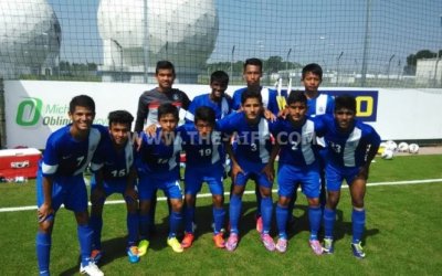 INDIA U-16 COLTS SCORE 14 GOALS IN GERMANY