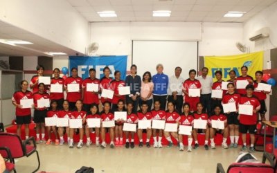 28 participate in FIFA Women' Refreshers Course