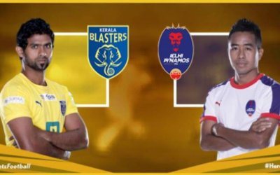 KERALA BLASTERS FC HOST DELHI DYNAMOS
