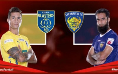 Kerala Blasters FC take on Chennaiyin FC