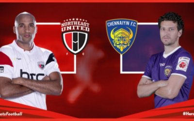 NorthEast United FC take on Chennaiyin FC