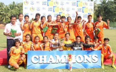 Manipur crowned Champions of Junior National Football Championship