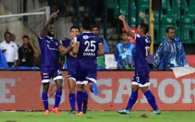 Mendoza hat-trick leads Chennaiyin FC to a thumping win over Kerala Blasters