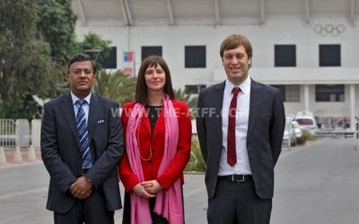 Sports Minister of Chile shares FIFA U-17 World Cup experience with AIFF