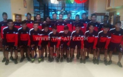 Indian U-16 colts blast eight past Baniyas FC
