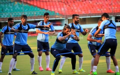 Team India lands in Kochi for Turkmenistan match