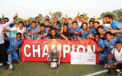 SERVICES ARE SANTOSH TROPHY CHAMPIONS