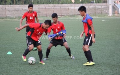TFA challenge for U-18 AIFF Academy boys