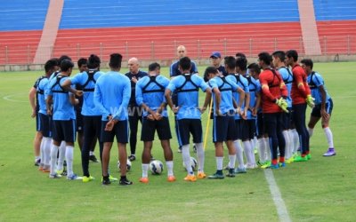 NATIONAL TEAM HAS ITS FIRST PRACTICE SESSION IN DELHI