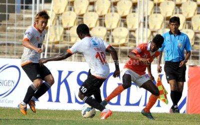 Sporting Clube set up semis clash with Aizawl FC