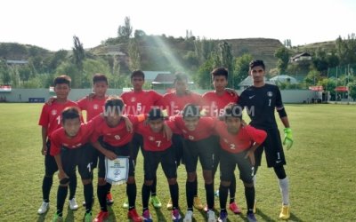 U-14 boys Team defeats Nepal 4-1, loses to Iran 1-3