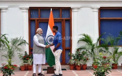 SUBRATA PAUL 'MOTIVATED' BY NARENDRA MODI'S WORDS