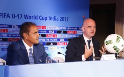 INDIA IS THE 'PASSIONATE GIANT,' SAYS FIFA PRESIDENT INFANTINO