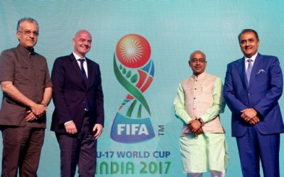 OFFICIAL EMBLEM LAUNCHED FOR FIFA U-17 WORLD CUP INDIA 2017