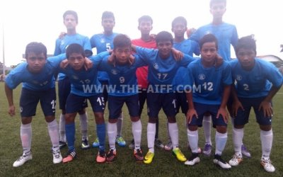 AIFF U-14 ACADEMY BEAT U-17 ROSARY COLLEGE