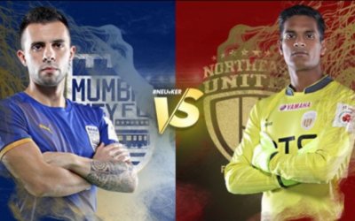 MUMBAI HOST NORTHEAST IN MUMBAI FOOTBALL ARENA'S ISL DEBUT