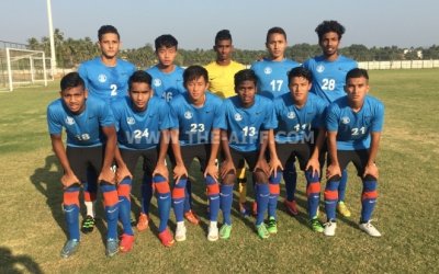 AIFF U-19 COLTS DEFEAT TATA FOOTBALL ACADEMY